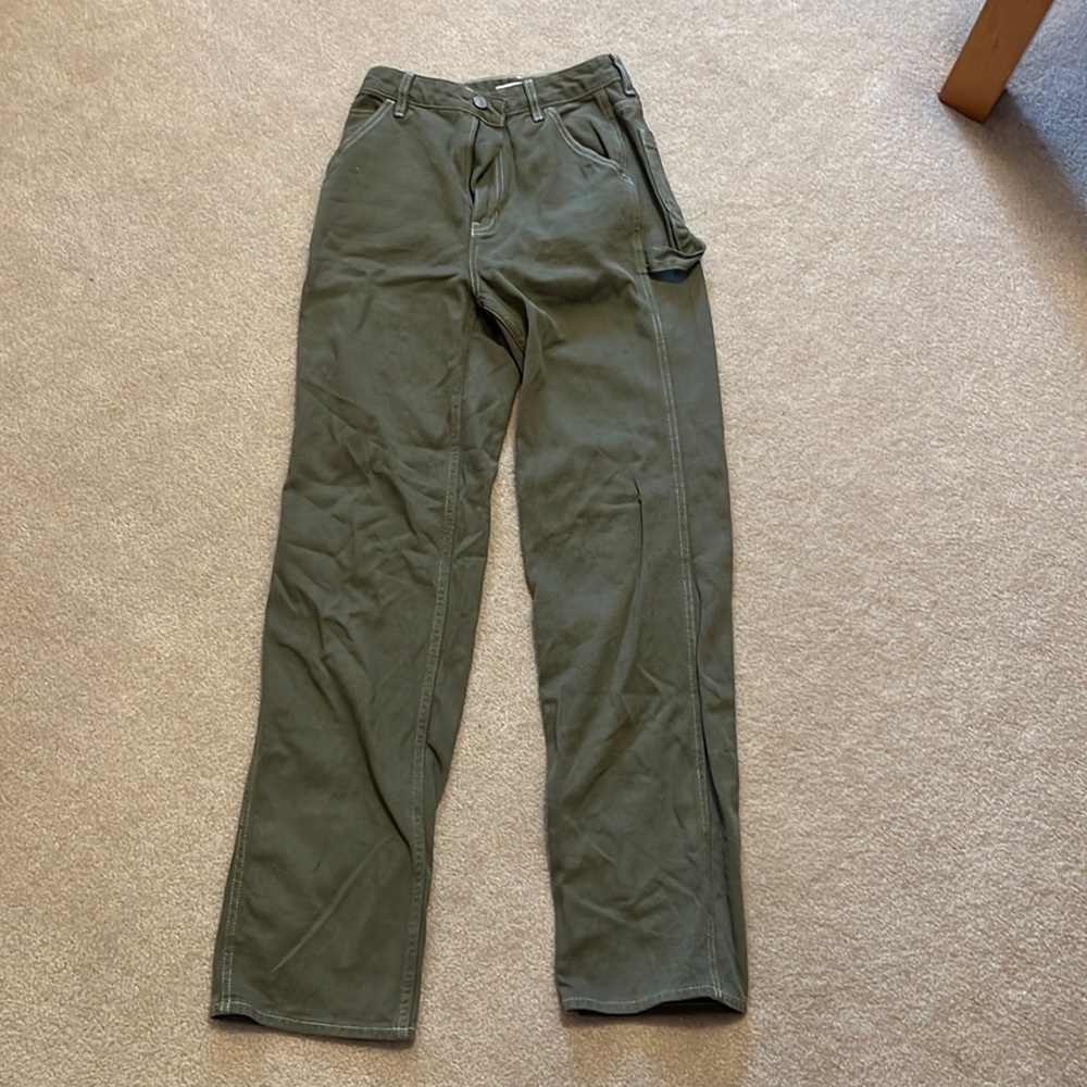 Pacsun Green Cargos